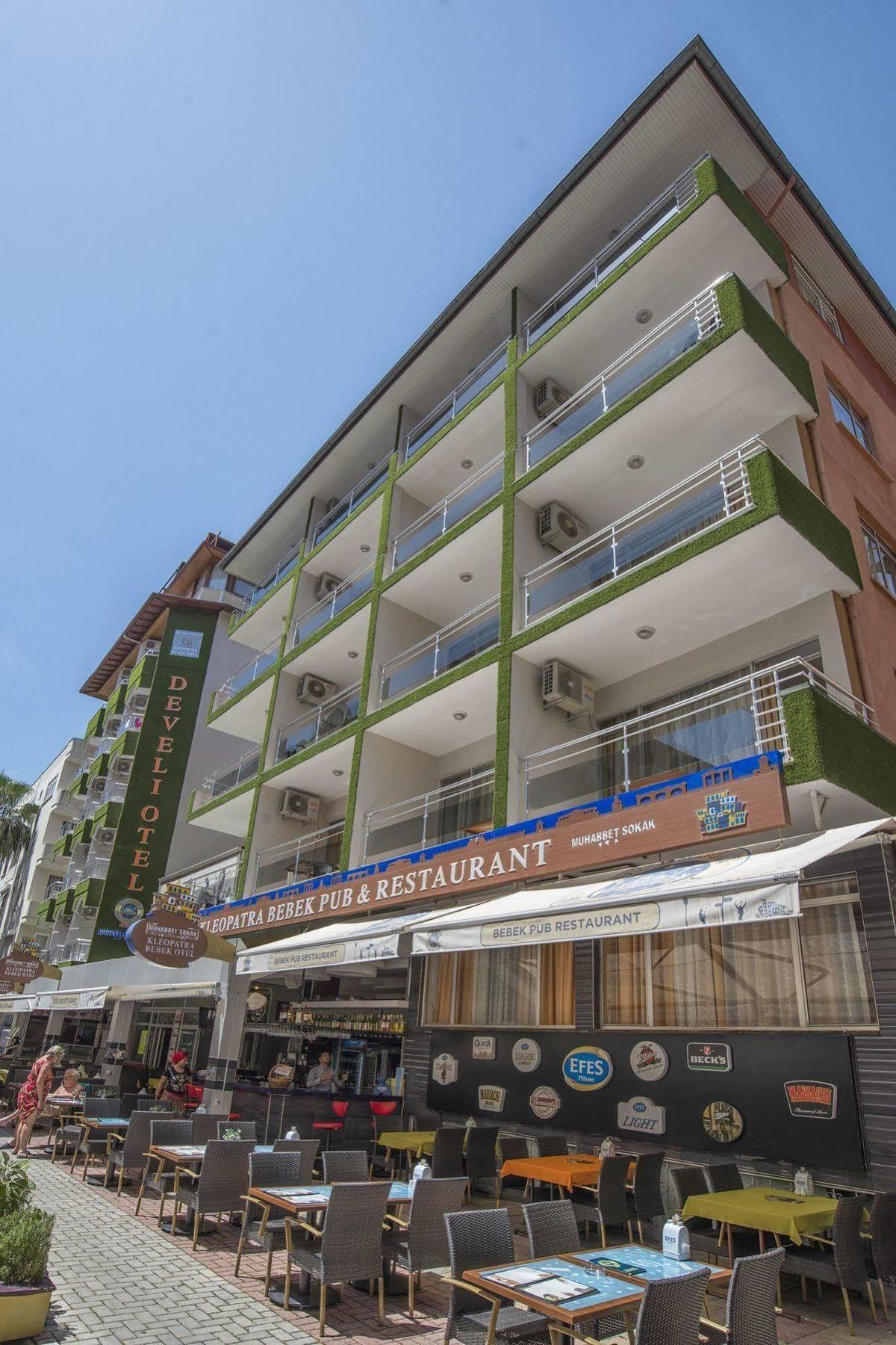 Kleopatra Develi Hotel Alanya Exterior photo